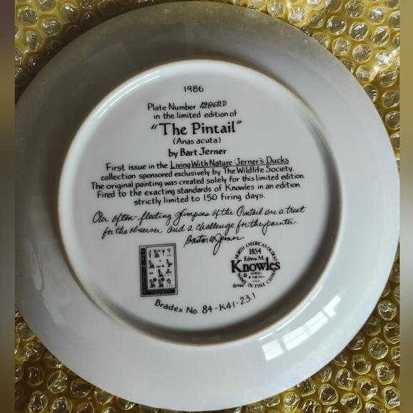 Collectors Plate - Picture 4 of 4